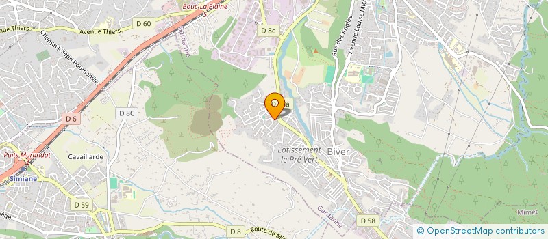 localisation de l'entreprise CLN RENOVATION à GARDANNE