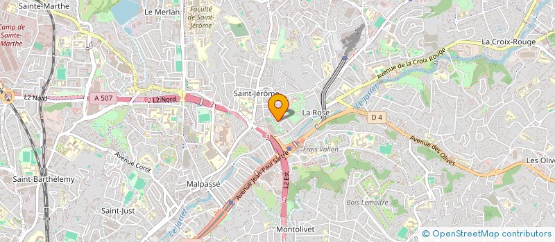 localisation de l'entreprise CLN SOCIETE à MARSEILLE