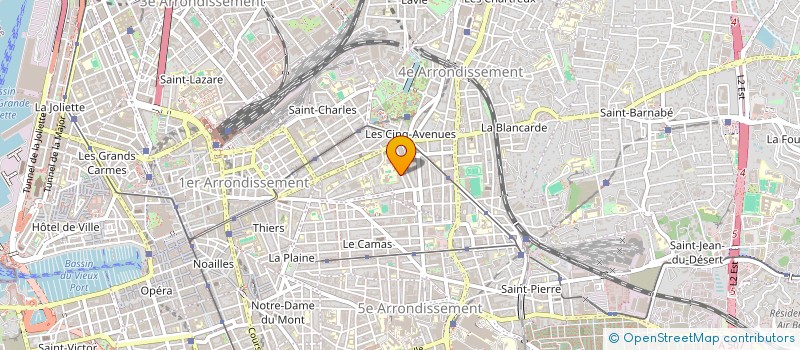 localisation de l'entreprise CLNB à MARSEILLE