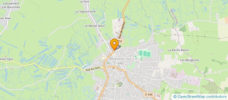 localisation de l'entreprise CLO AND CO  BEAUVOIR-SUR-MER