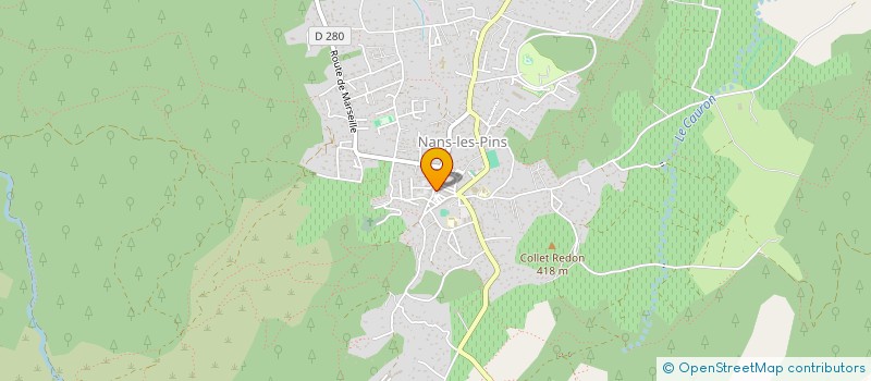 localisation de l'entreprise CLO PE  NANS-LES-PINS