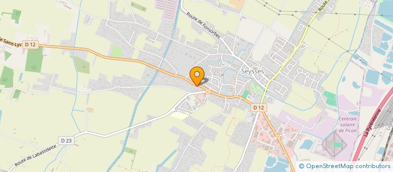 localisation de l'entreprise CLO RO PAT  SEYSSES