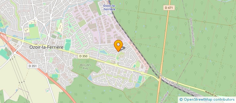 localisation de l'entreprise CLOANN  OZOIR-LA-FERRIERE