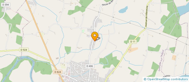 localisation de l'entreprise CLOAREC  GRENADE-SUR-L'ADOUR