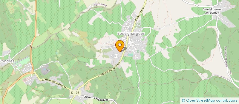 localisation de l'entreprise CLOAREC  SOUVIGNARGUES