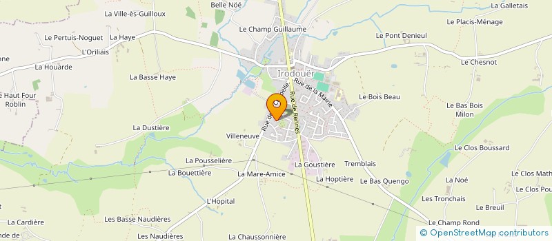 localisation de l'entreprise CLOCALI  GEVEZE