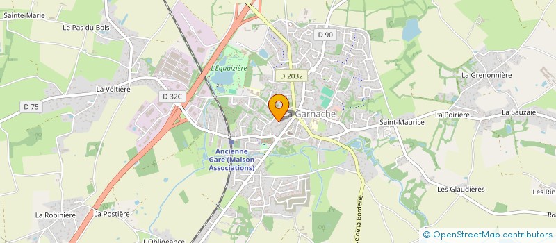 localisation de l'entreprise CLOCETI à LA GARNACHE