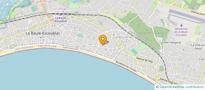 localisation de l'entreprise CLOCHETTE  LA BAULE-ESCOUBLAC