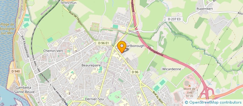 localisation de l'entreprise CLOCHETTE  SAINT-MARTIN-BOULOGNE