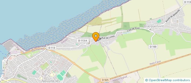 localisation de l'entreprise CLOCHETTE  DIEPPE