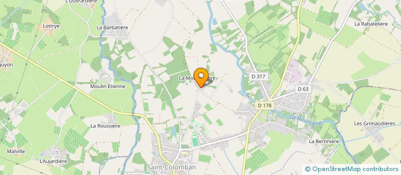 localisation de l'entreprise CLOCHETTE à SAINT-COLOMBAN