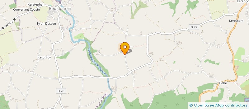 localisation de l'entreprise CLOCITI  PLEUDANIEL