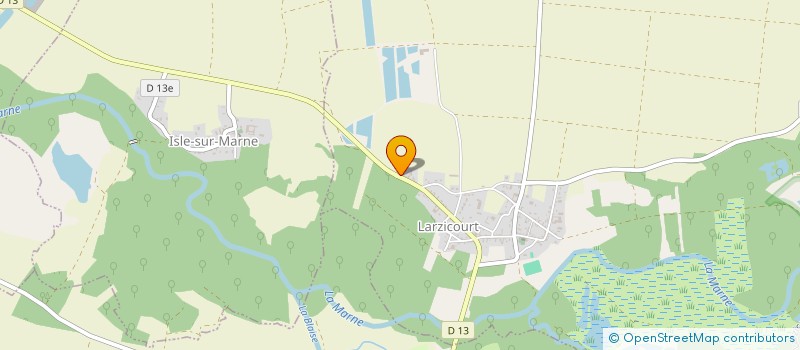 localisation de l'entreprise CLOCLO GUYOT  LARZICOURT