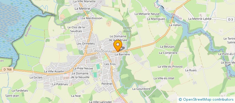 localisation de l'entreprise CLOD INVEST  CORSEUL