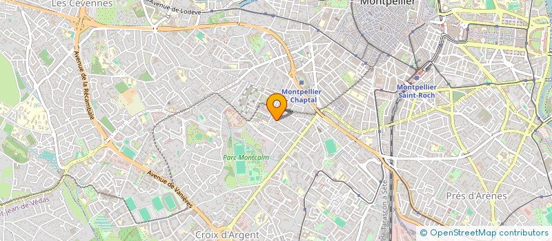 localisation de l'entreprise CLODEL à MONTPELLIER