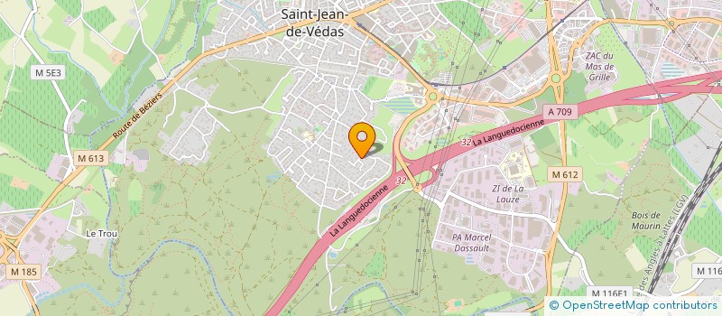 localisation de l'entreprise CLODEMALOU  SAINT-JEAN-DE-VEDAS