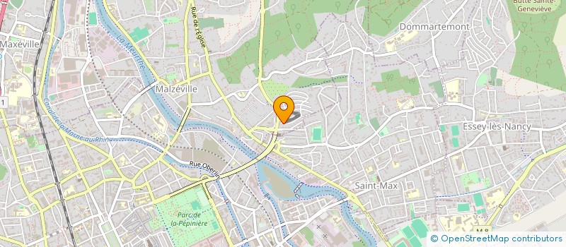 localisation de l'entreprise CLODEMAR  MALZEVILLE