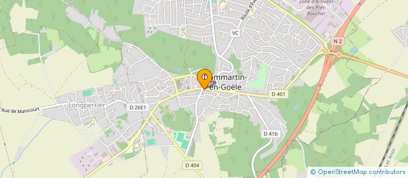 localisation de l'entreprise CLODEN LAVERIE  VILLEPINTE