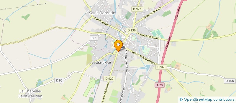 localisation de l'entreprise CLODO SHOW à VATAN