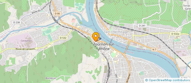 localisation de l'entreprise CLOE à TOURNON-SUR-RHONE