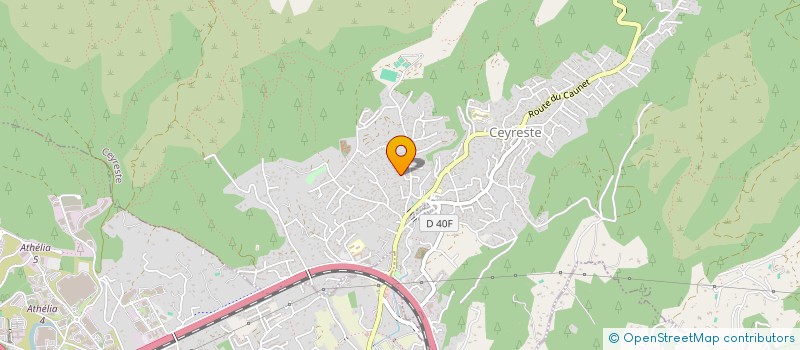 localisation de l'entreprise CLOE à CEYRESTE