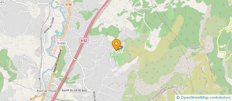 localisation de l'entreprise CLOE  ROQUEVAIRE