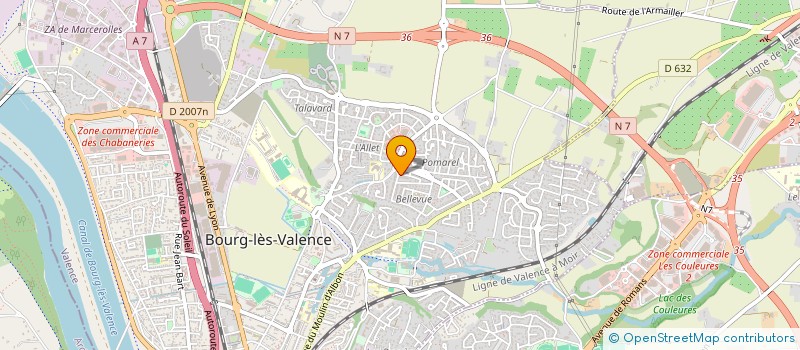 localisation de l'entreprise CLOE POUR LA VIE à BOURG-LES-VALENCE