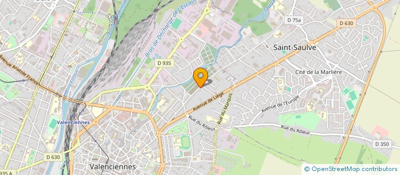 localisation de l'entreprise CLOEEVA  VALENCIENNES