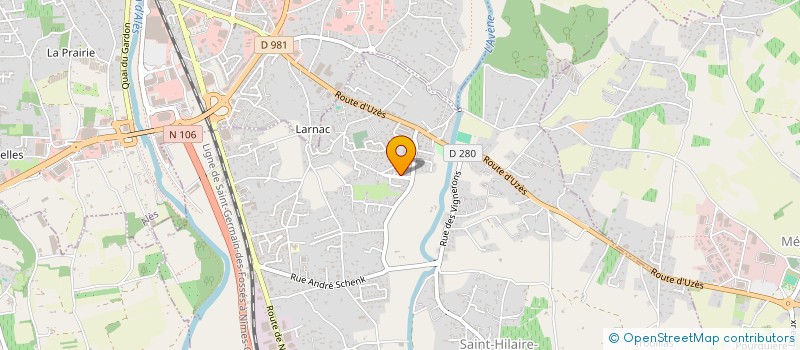 localisation de l'entreprise CLOEKARI  SAINT-HILAIRE-DE-BRETHMAS