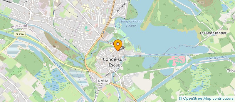 localisation de l'entreprise CLOEMIE  CONDE-SUR-L'ESCAUT