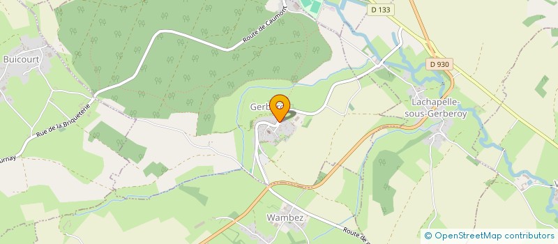 localisation de l'entreprise CLOFOUGER  GERBEROY