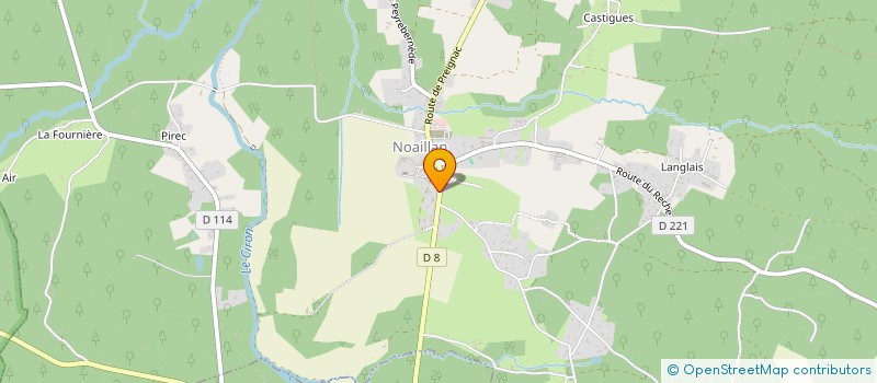 localisation de l'entreprise CLOFRAN  NOAILLAN