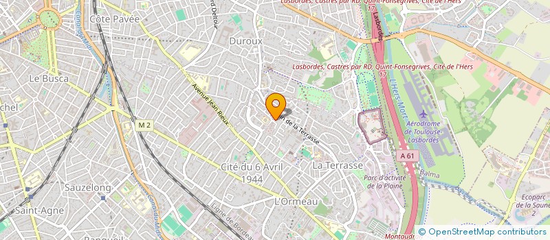 localisation de l'entreprise CLOISO COMPACT à TOULOUSE