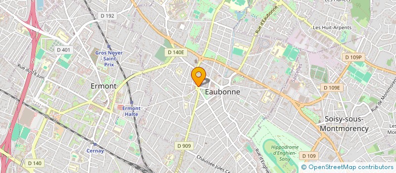 localisation de l'entreprise CLOISON MOBILE PARIS à EAUBONNE