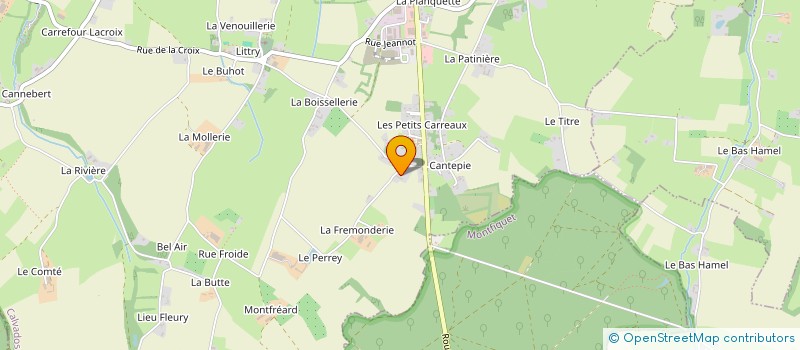 localisation de l'entreprise CLOISONA MENUISERIE à ROUEN