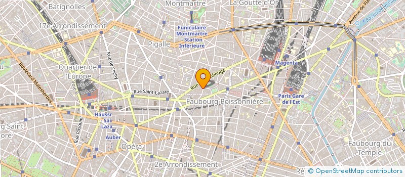 localisation de l'entreprise CLOISONS PLAFONDS ISOLATIONS à PARIS