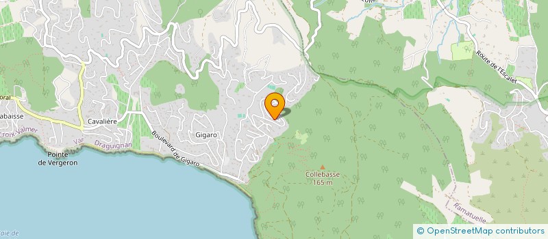 localisation de l'entreprise CLOJABERT  LA CROIX-VALMER