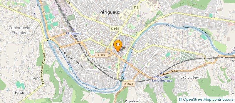 localisation de l'entreprise CLOKERS LEROY à PERIGUEUX