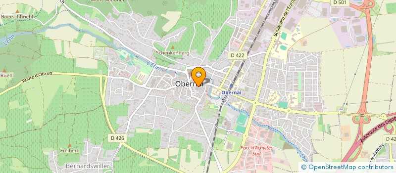 localisation de l'entreprise CLOLIVIER23  OBERNAI