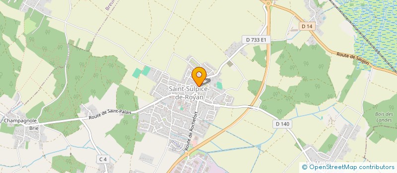 localisation de l'entreprise CLOLULO  SAINT-SULPICE-DE-ROYAN