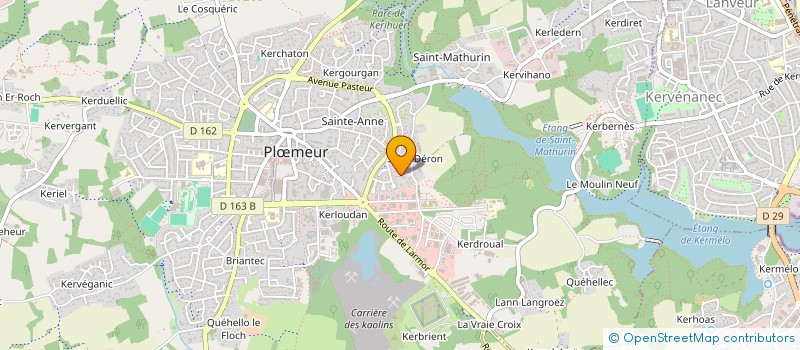 localisation de l'entreprise CLOM FINANCES à PLOEMEUR