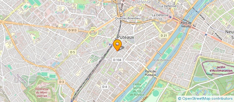 localisation de l'entreprise CLOMAJO  PUTEAUX