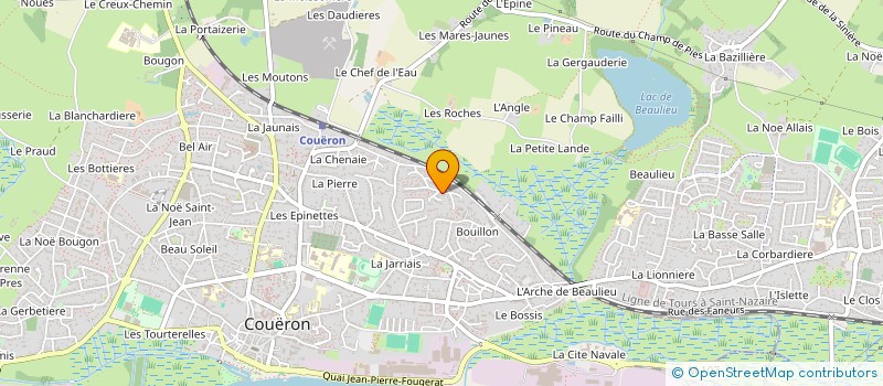 localisation de l'entreprise CLOMAPA à COUERON