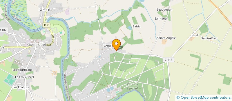 localisation de l'entreprise CLOMARAMA  PLESSE