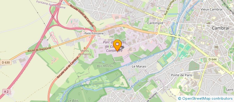 localisation de l'entreprise CLOMAT à FONTAINE-NOTRE-DAME