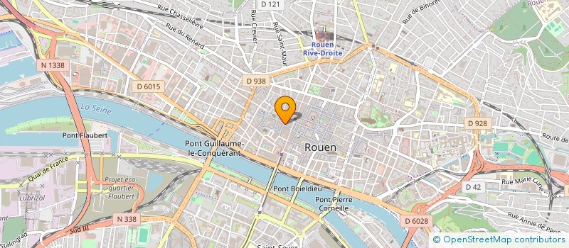 localisation de l'entreprise CLOMAT à ROUEN