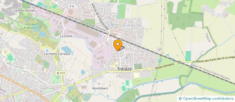 localisation de l'entreprise CLOMAT IMMO  NOUES DE SIENNE