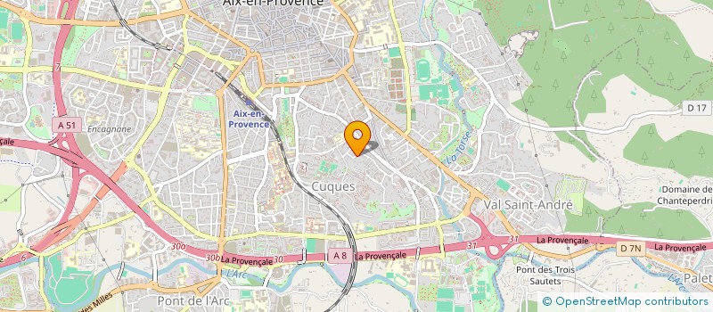 localisation de l'entreprise CLOMAX  AIX-EN-PROVENCE