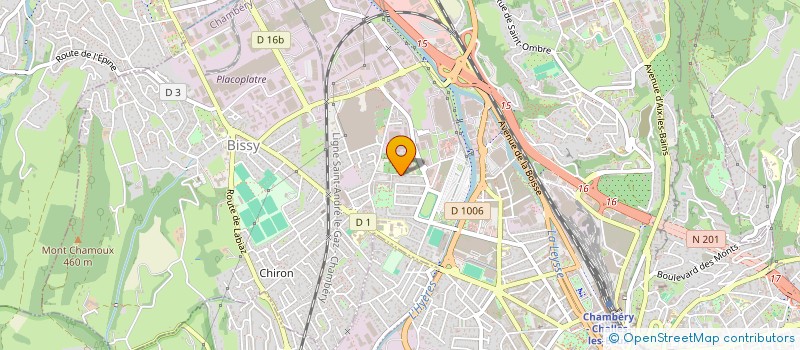 localisation de l'entreprise CLONA  CHAMBERY