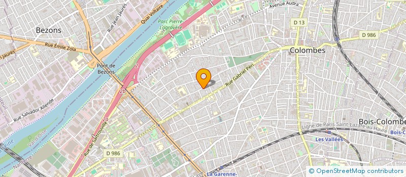 localisation de l'entreprise CLONS DV CONSULTING  COLOMBES